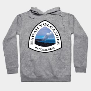 Hawaii Volcanoes National Park shield Hoodie